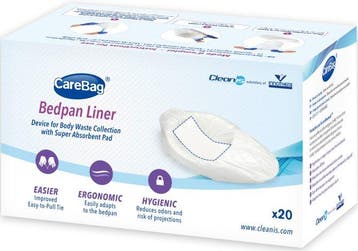 CareBag® ondersteekzak (bedpanliner) CB1/7711141 - 20 stuks, Verzenden