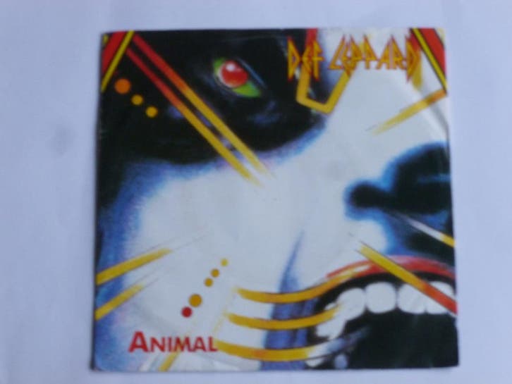 Def Leppard - Animal (vinyl single), Cd's en Dvd's, Vinyl Singles, Zo goed als nieuw, Ophalen of Verzenden