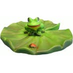 Ibergarden Tuinbeeld Kikker - Keramiek - H30 Cm - Groen