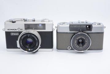 Konica, Olympus C35 flashmatic / PEN EE-2 Analoge camera, Nieuw
