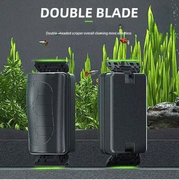 Magnetische Aquarium Reinigingsborstel met Sterke Magneet, Verzenden, Nieuw
