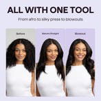 Thermal Brush - Blowout Brush - Krultang - Paars - Wavytalk, Sieraden, Tassen en Uiterlijk, Uiterlijk | Haarverzorging, Verzenden