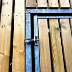 Gesloten fietsenstalling fietsenberging hout of staal, Nieuw