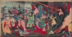 Ysh Chikanobu • Het Tijdperk der Goden • Japanse houtsnede