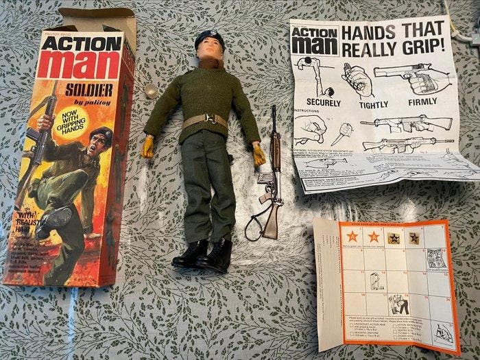 Palitoy - Action figure - Action Man Soldier By Palitoy -, Antiek en Kunst, Antiek | Overige Antiek
