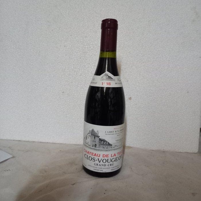 1998 Château de la Tour - Clos Vougeot Grand Cru - 1 Fles, Verzamelen, Wijnen