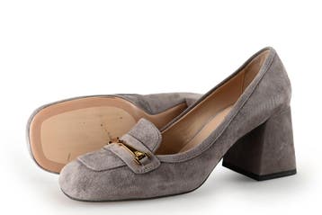 Lolacruz Loafers in maat 37 Grijs, Lolacruz, Verzenden, Overige typen, Zo goed als nieuw