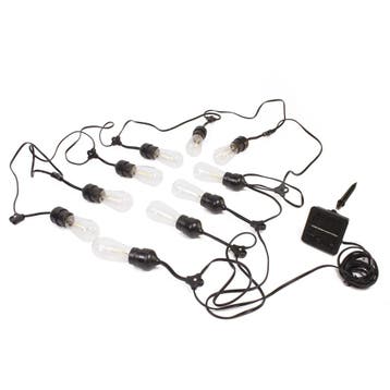 Benson Solar LED lichtsnoer - 10 lampen - 6 meter - warm..., Ophalen of Verzenden, Nieuw