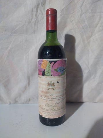 1975 Chateau Mouton Rothschild - Pauillac Dessin inédit de, Nieuw
