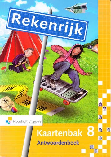 Rekenrijk versie 3 Antwoordenboek Kaartenbak groep 8, Verzenden, Nieuw
