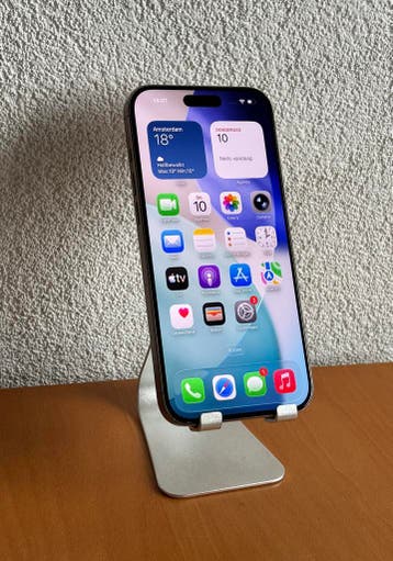 Apple iPhone 16 Pro Max 256GB Goud / Garantie / Nette staat, Telecommunicatie, 256 GB, Ophalen of Verzenden, Zonder simlock, Zonder abonnement
