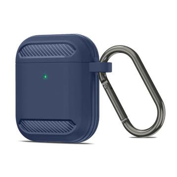 Shockproof Hoesje voor AirPods 1 / 2 met Karabijnhaak -, Verzenden, Nieuw