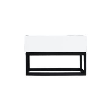 Sani Royal Fontein Frame Mat Zwart Solid Surface, Tuin en Terras, Waterpartijen en Fonteinen, Nieuw