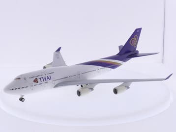 Schaal 1:200 Herpa 552141 Boeing 747-400 Thai Airways Reg..., Ophalen of Verzenden, Zo goed als nieuw