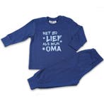 Fun2Wear - Pyjama Lief Als Oma - Navy Blauw - Maat 80 - J..., Verzenden, Nieuw, Jongen