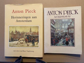 2 Boeken Anton Pieck in één koop - Illustrator / Amsterdam, Boeken, Verzenden, Nieuw