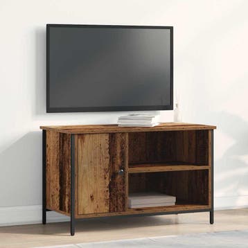 vidaXL TV-kast 80 x 40 x 50 cm Oud hout Bewerkt hout, Minder dan 50 cm, Verzenden, Nieuw, Minder dan 100 cm