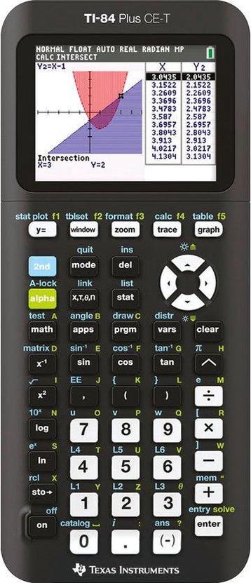 Texas Instruments TI-84 Plus CE-T Wetenschappelijke Rekenmac, Verzenden, Zo goed als nieuw
