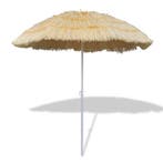 vidaXL Strandparasol kantelbaar Hawaii-stijl, Tuin en Terras, Verzenden, Nieuw, 1 tot 2 meter, Strandparasol