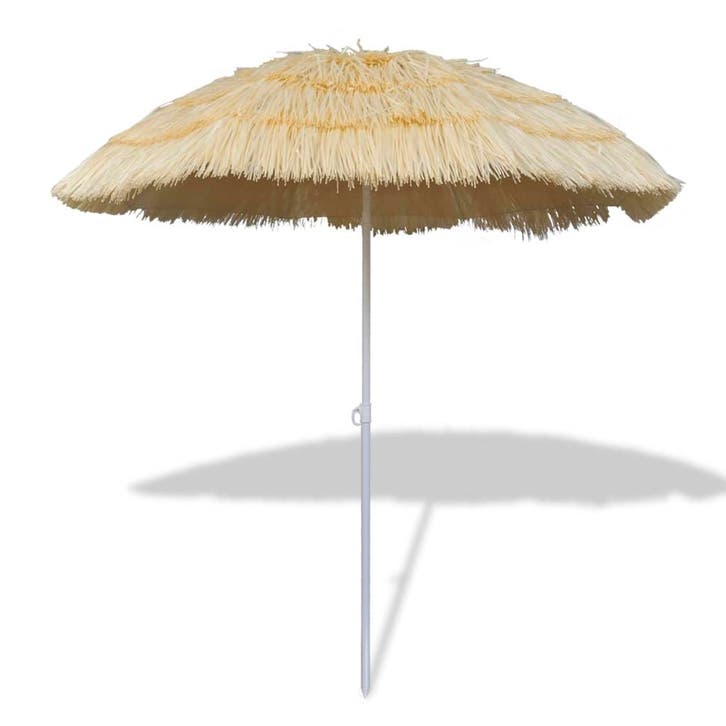 vidaXL Strandparasol kantelbaar Hawaii-stijl, Tuin en Terras, Parasols, Strandparasol, Nieuw, 1 tot 2 meter, Verzenden