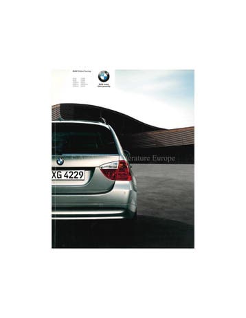 2007 BMW 3 SERIE TOURING BROCHURE NEDERLANDS, Boeken, Nieuw, BMW, Author