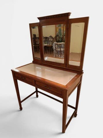 Kast op een standaard - Beuken - Mobiele toilet Primi 900