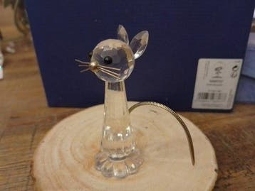 Swarovski - Beeldje - Replica Cat 183274 - Kristal