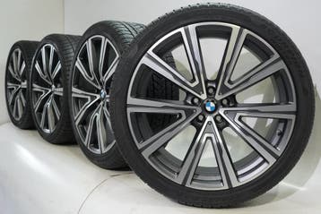 BMW X5 G05 X6 G06 746i 22 inch velgen Pirelli Runflat Winter, Auto-onderdelen, Banden en Velgen, Gebruikt, Velg(en), Overige maten