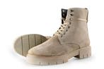 Nelson Veterboots in maat 38 Beige, Kleding | Dames, Schoenen, Verzenden, Beige, Overige typen, Zo goed als nieuw