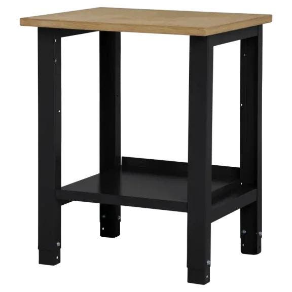 Nieuwe werktafel - 72.5x62x85-90cm - werkbank - zwart, Doe-het-zelf en Verbouw, Werkbanken, Nieuw, Minder dan 70 cm, Ophalen of Verzenden