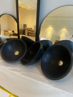 Set van 2 hardstenen waskommen Ø40 cm, Nieuw, Minder dan 50 cm