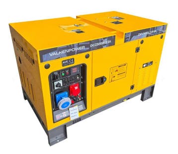 Dieselgenerator 16 kW geluidsgedempt, Verzenden, Nieuw
