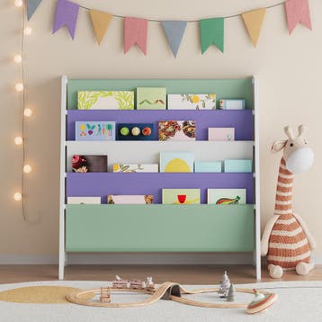 Kinderboekenkast Hornnes Aqua Dream motief 60x62x28 cm [en.c, Verzenden, Nieuw