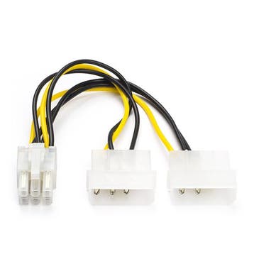PCI Express naar Molex splitterkabel | Nedis | 0.15 meter, Verzenden, Nieuw