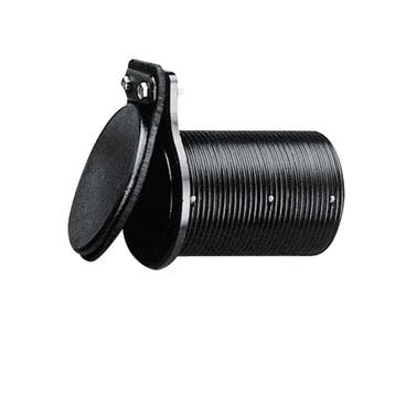 Nuova Rade Huiddoorvoer Zwart met Terugslagklep 107 mm Lang, Watersport en Boten, Ophalen of Verzenden, Nieuw