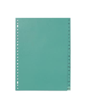 HEMA Tabbladen A-Z - 20 stuks, Verzenden, Nieuw