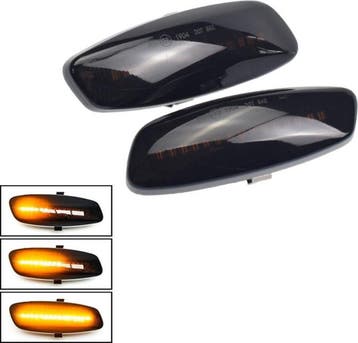 Dynamisch knipperlicht ZWART Peugeot 207 308 3008 5008 RCZ, Nieuw