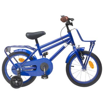 vidaXL Kinderfiets 12 Inch voor 2-4 jaar oud Donkerblauw, Verzenden, Nieuw
