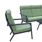 Mondial Living Loungeset Dimora - 4 delig, 4 zitplaatsen, Ophalen of Verzenden, Loungeset, Nieuw
