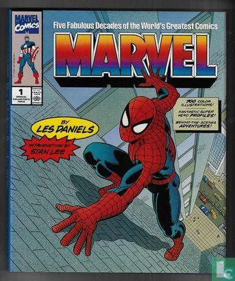 Marvel, Five Fabulous Decades of the Worlds Greatest Com..., Eén stripboek, Verzenden, Zo goed als nieuw, Daniels, Les.