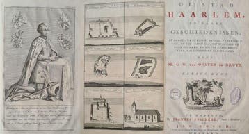 Gerrit Willem van Oosten de Bruyn - De stad Haarlem en haare
