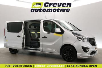 Opel Vivaro 1.6 CDTI IRMSCHER 146PK L2H1 | Dubbele Cabine |, Euro 6, Nieuw, Zilver of Grijs, Lease