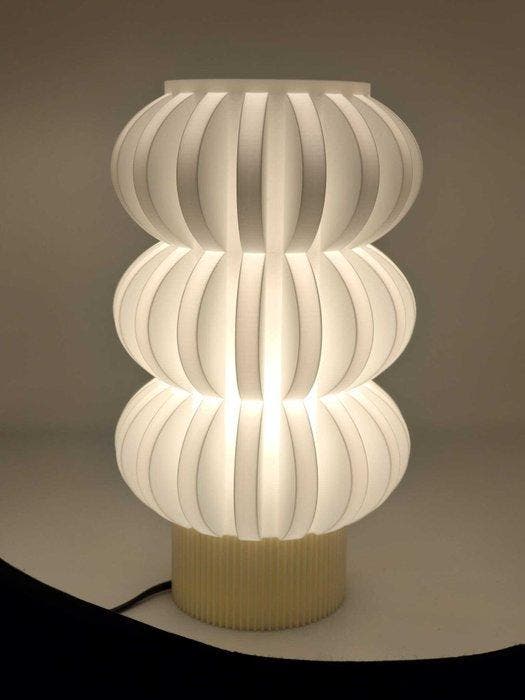 Lumovim - Bureaulamp - circus - biopolymeer, Antiek en Kunst, Kunst | Designobjecten