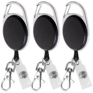 Fako Bijoux - 3x Uittrekbare Sleutelhanger Met Koord Duo -, Verzamelen, Verzenden, Nieuw