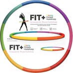 Fit+ Happy™ fitness hoelahoep | verzwaarde fitness hula hoop, Sport en Fitness, Ophalen of Verzenden, Nieuw, Benen
