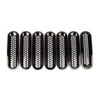 Rugged Ridge Grille Inserts Perforated 07-18 Jeep Wrangler, Ophalen of Verzenden, Nieuw