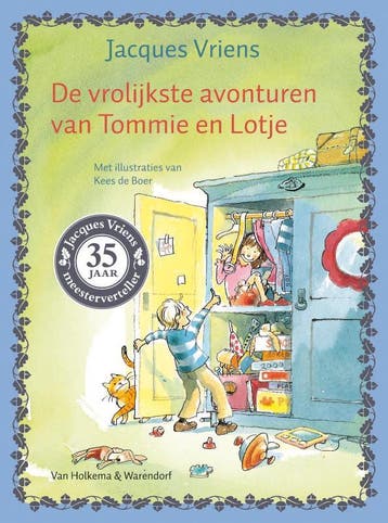 De vrolijkste avonturen van Tommie en Lotje / Tommie en, Verzenden, Gelezen, Jacques Vriens