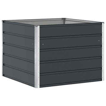Plantenbak 100x100cm Antraciet | Retourdeal 34% Korting, 100 cm of meer, Balkon, Vierkant, Ophalen of Verzenden