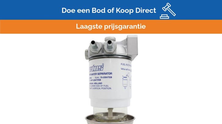 Bieden: Vetus Marine Diesel Fuel Water Separator Filter VT3, Watersport en Boten, Bootonderdelen, Motor en Techniek, Nieuw, Zeilboot of Motorboot