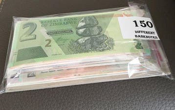 Wereld. - 150 Different banknotes - various dates (Zonder